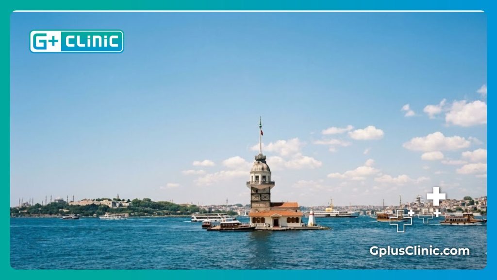 Vue emblématique d'Istanbul pour le tourisme médical.