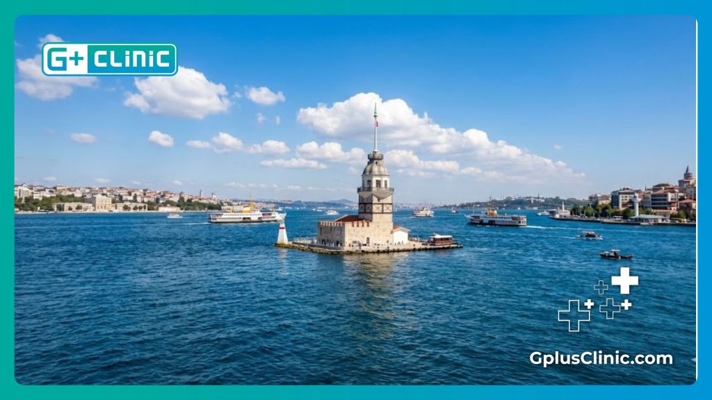 Paisaje de Estambul invitando al turismo médico