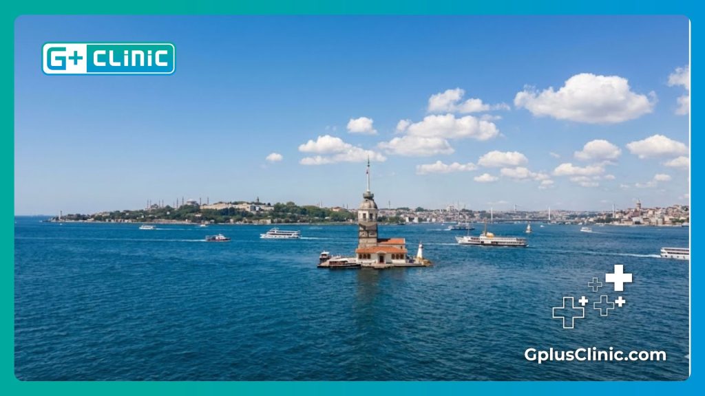 Vue du Bosphore à Istanbul destination pour le tourisme médical