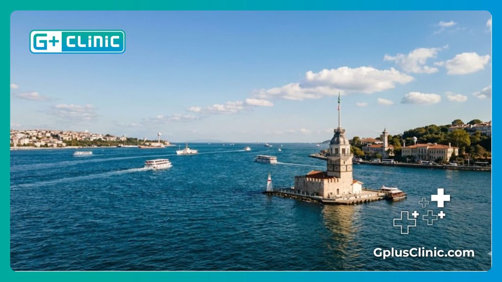 Maiden's Tower in Istanbul representing medical tourism destination