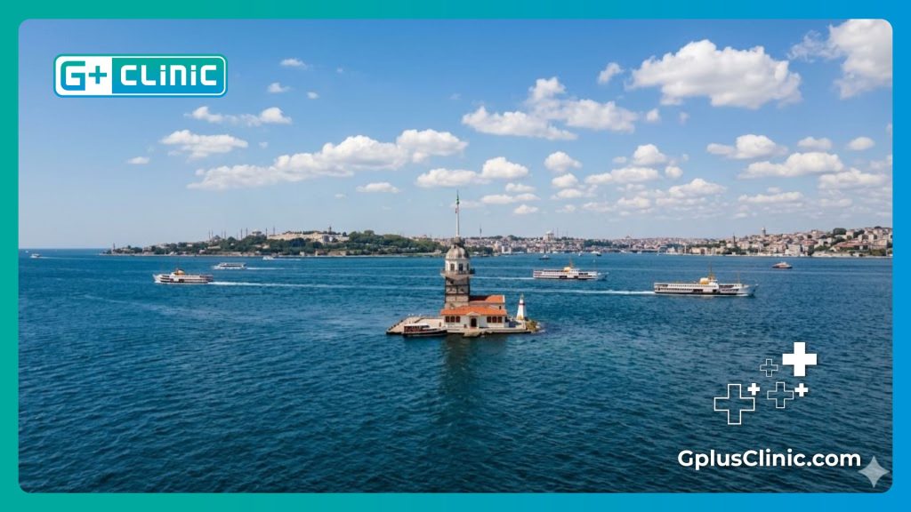Девичья башня в Стамбуле — популярное направление для безопасного медицинского туризма.