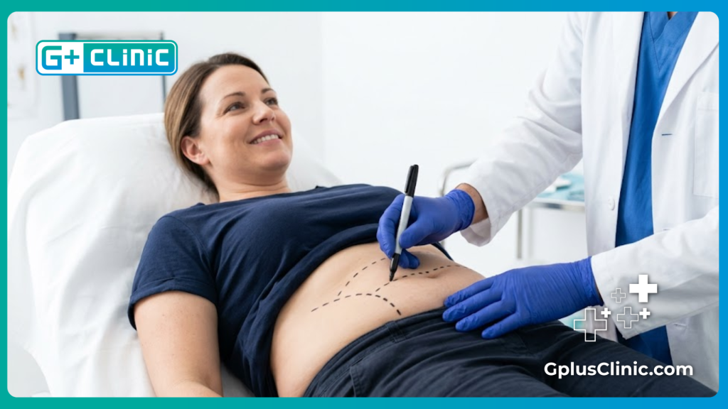 Кинематографичный кадр идеального результата снижения веса.