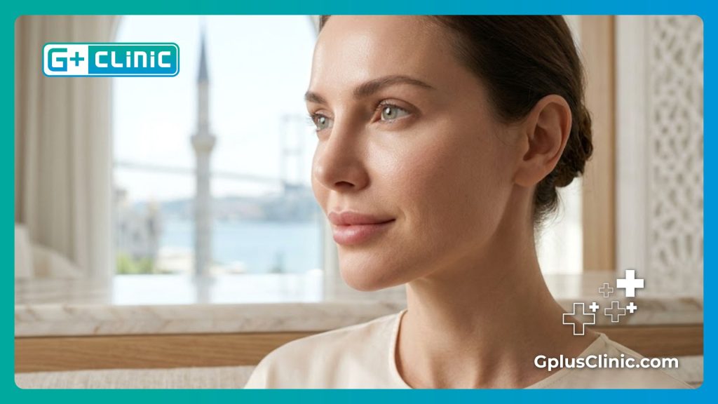 Flawless aesthetic result emphasizing natural beauty, perfect harmony, and highly detailed skin texture.