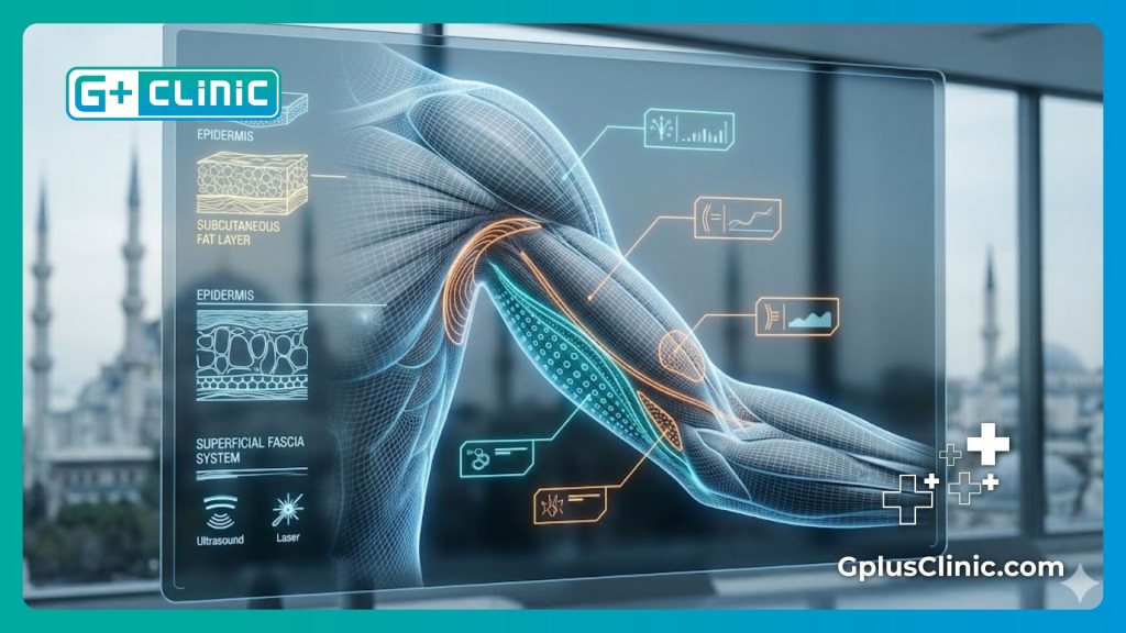 Digital mesh scan showing arm anatomy for sculpting.