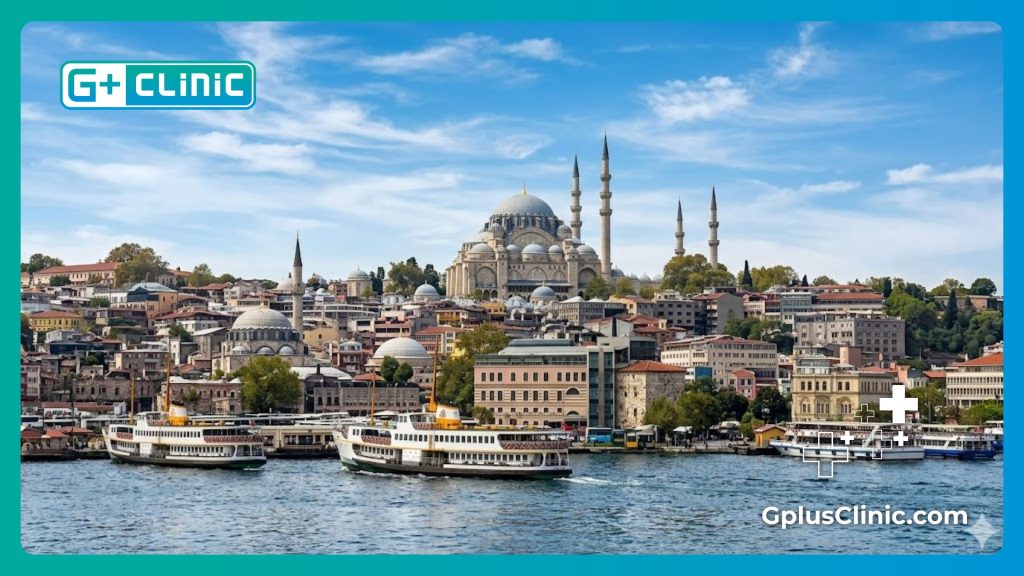 View of Galata Tower in Istanbul, a top medical tourism destination