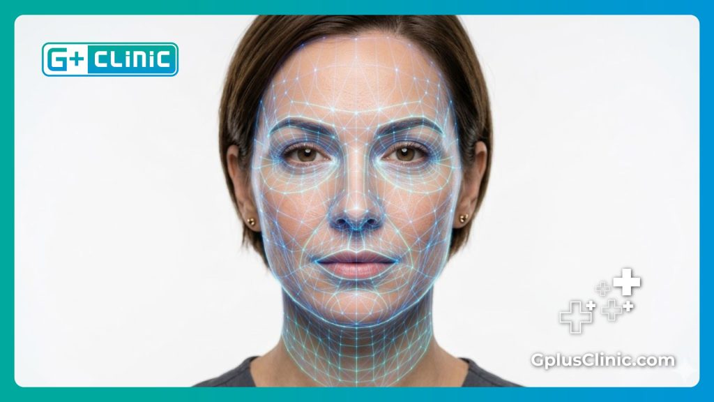 Patiente souriante avec des résultats esthétiques parfaits