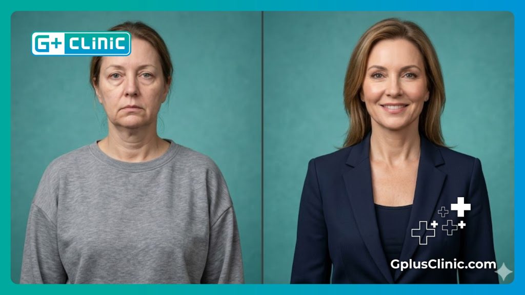 Analyse numérique détaillée de l'anatomie du visage et du cou avant opération