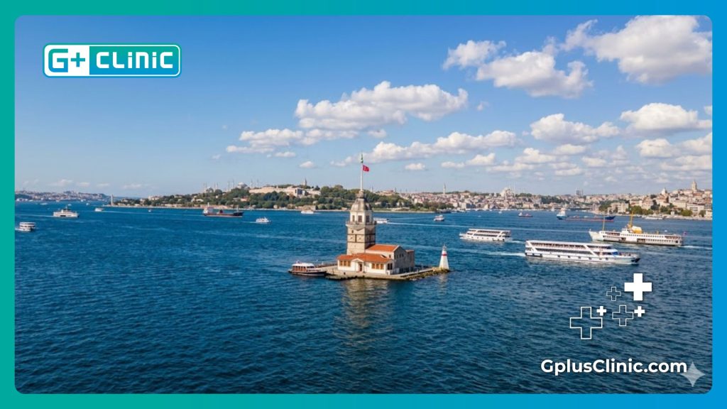 Istanbul Bosphorus landmark welcoming medical tourism patients