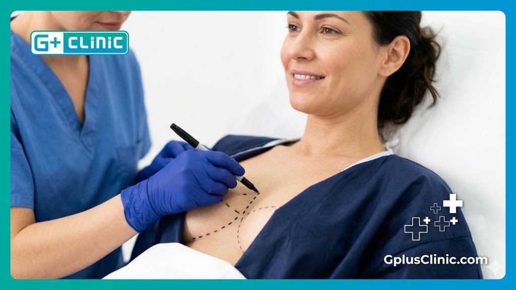 Toma detallada del resultado perfecto y marcaje tras la intervención