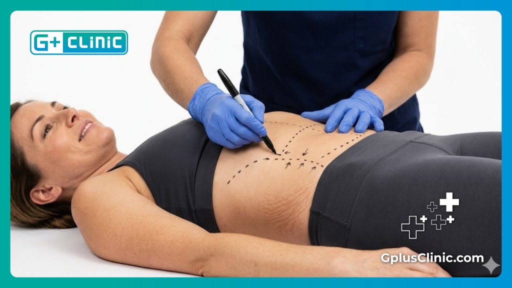 نتائج مثالية ومظهر متناسق بعد عملية تجميل الجسم