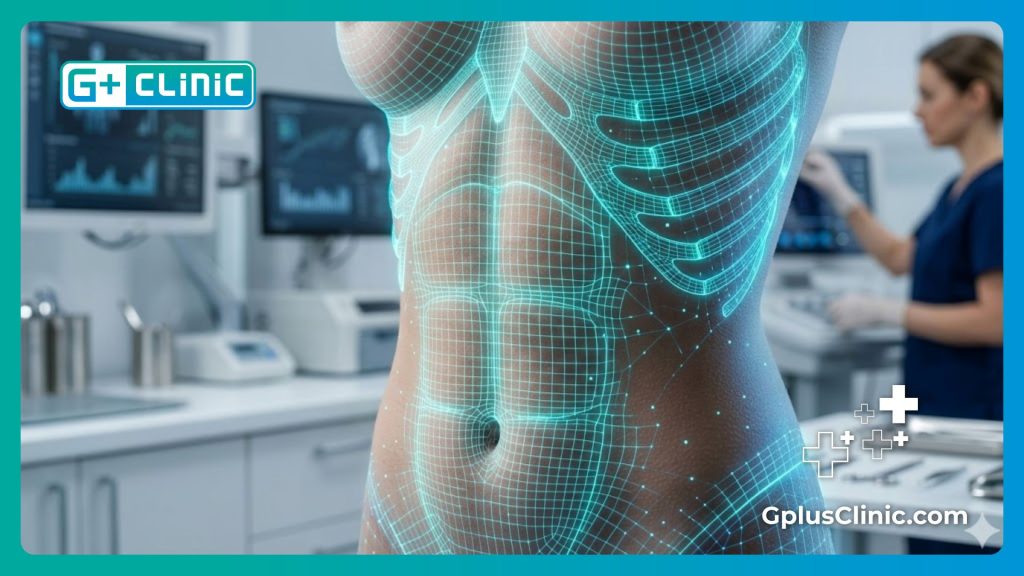 Escaneo digital avanzado del área del pecho