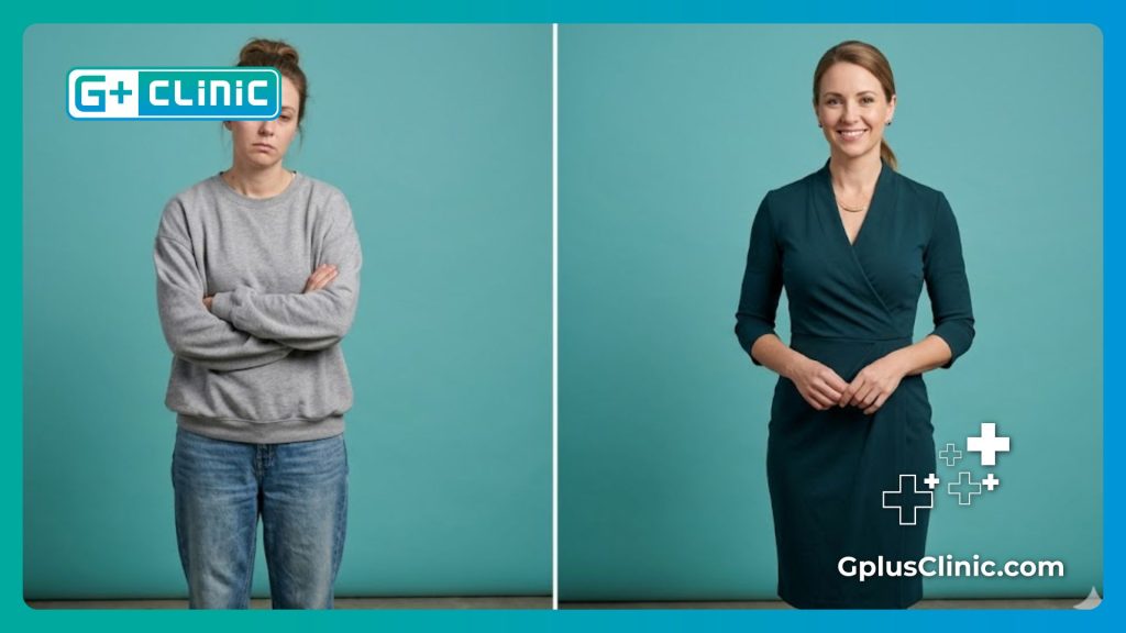 Cirujano dibujando guías médicas