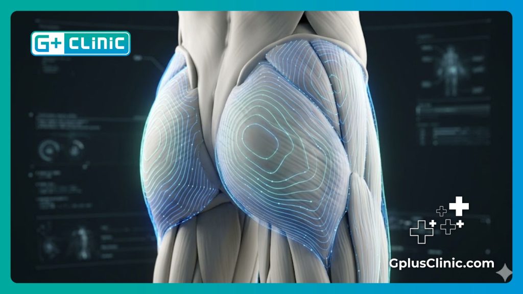 Цифровое анатомическое сканирование области ягодиц