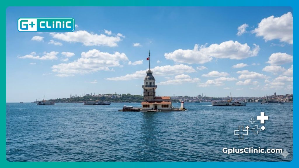 El hermoso paisaje del Bósforo en Estambul, el destino ideal para tu nueva sonrisa.