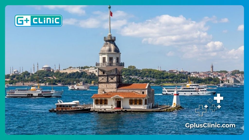 Ophtalmologue accueillant un patient à Istanbul