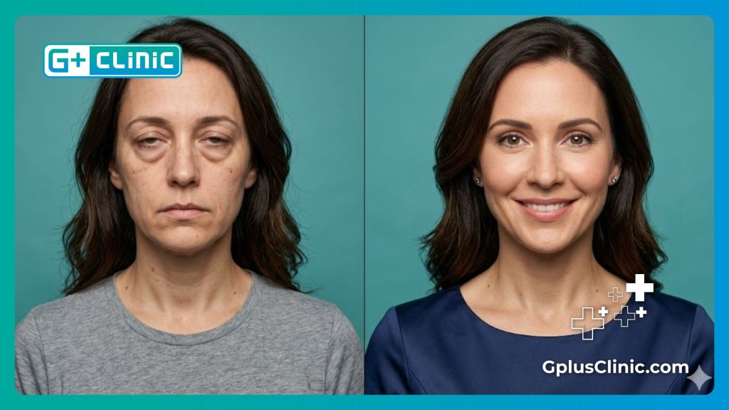 Visualisation numérique détaillée de la zone oculaire avant intervention