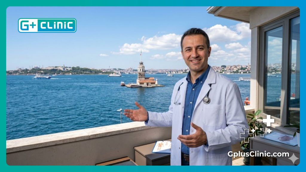 Chirurgien accueillant chaleureusement les patients à Istanbul