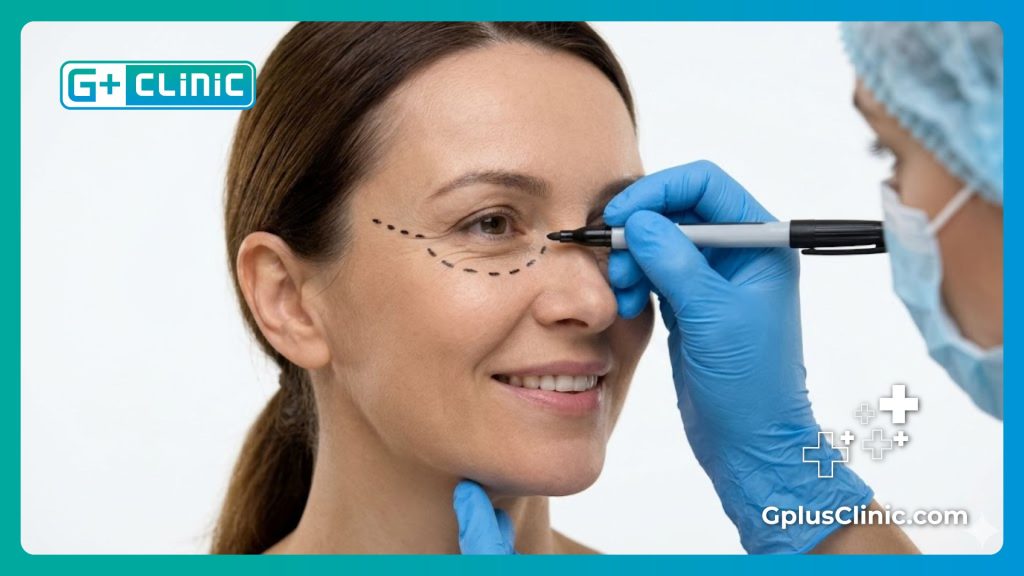 Enfoque médico en la preparación ocular antes de la cirugía