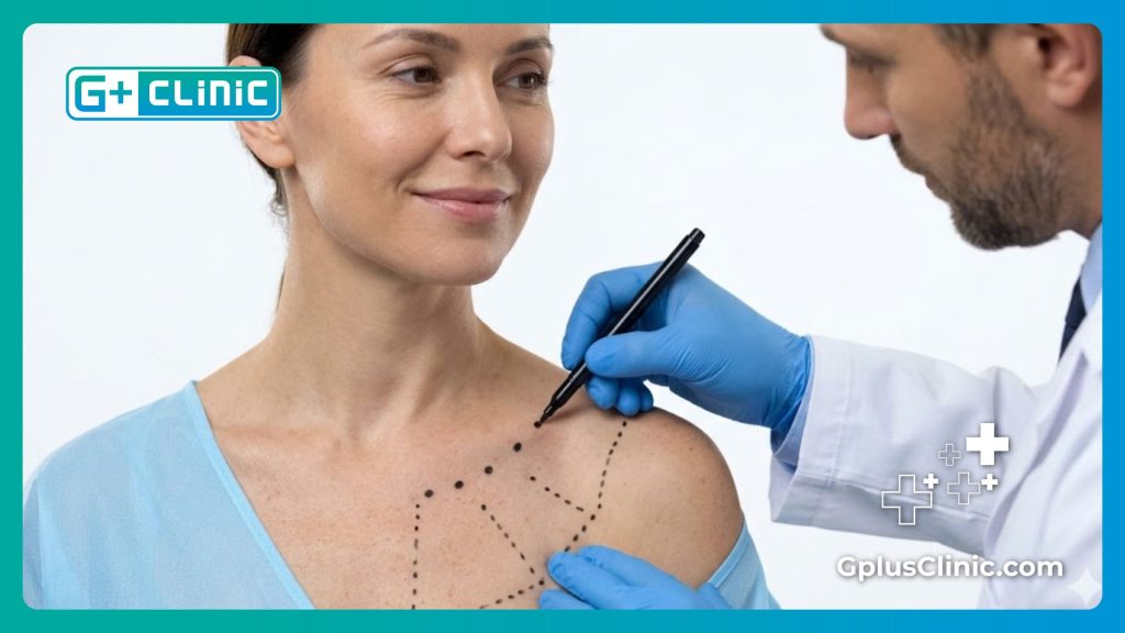 Résultat parfait et naturel du lifting mammaire