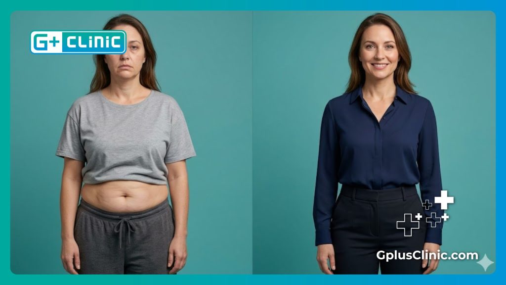 Escaneo digital de la zona tratada para tensado corporal.