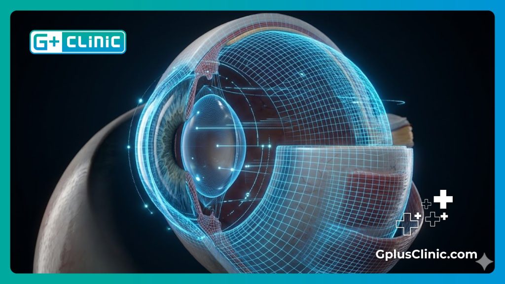 فحص رقمي ثلاثي الأبعاد دقيق لشبكية وعدسة العين