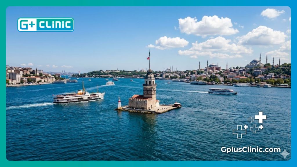 Bosphorus Strait view for Istanbul medical tourism
