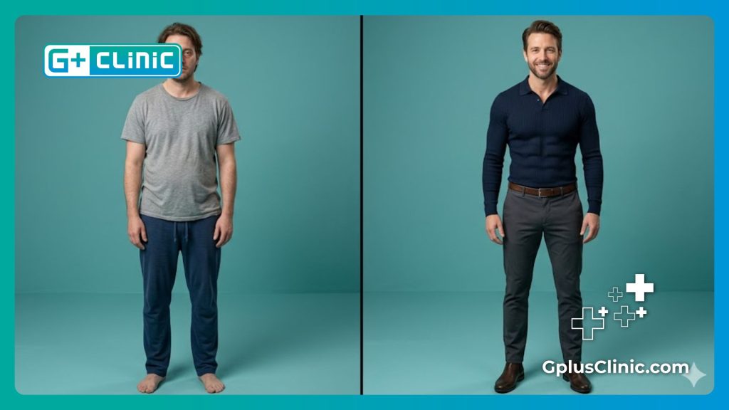 مسح رقمي يوضح تحول منطقة البطن وتفاصيل العضلات