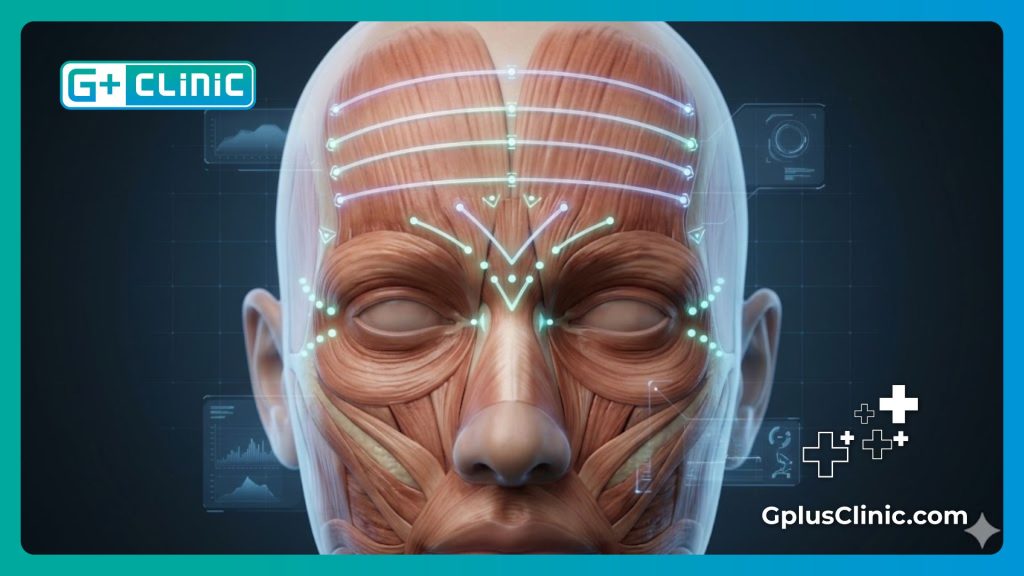 Visualisation numérique avancée des muscles faciaux pour une injection précise