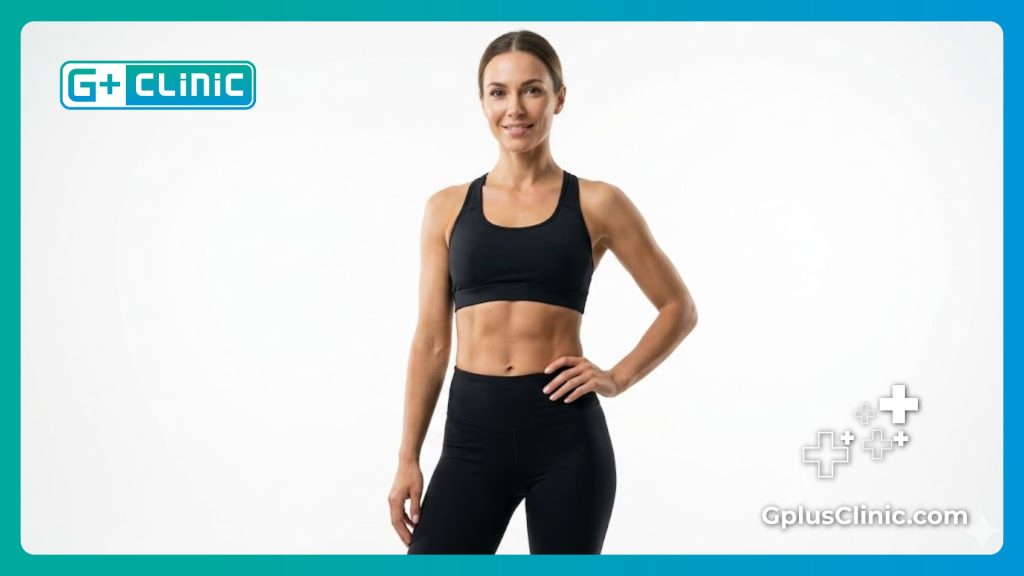 نتيجة مثالية لقوام متناسق بعد دفع تكلفة نحت الجسم بدون جراحة