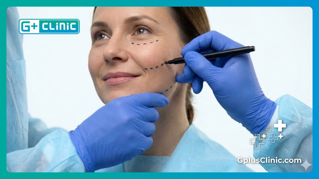 Flawless and cinematic perfect result of aesthetic procedure