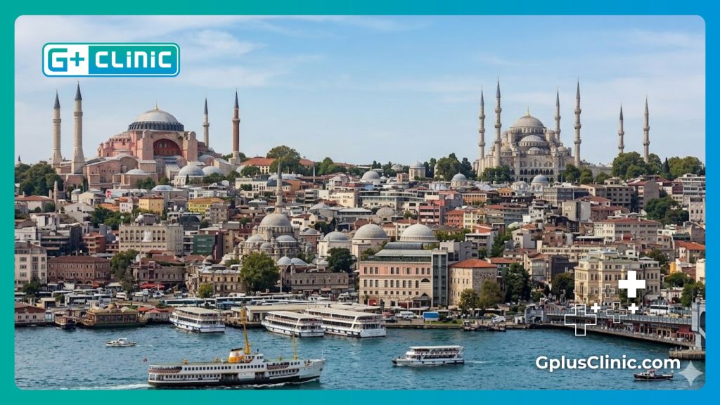 Panoramic view of Istanbul welcoming patients for their medical journey