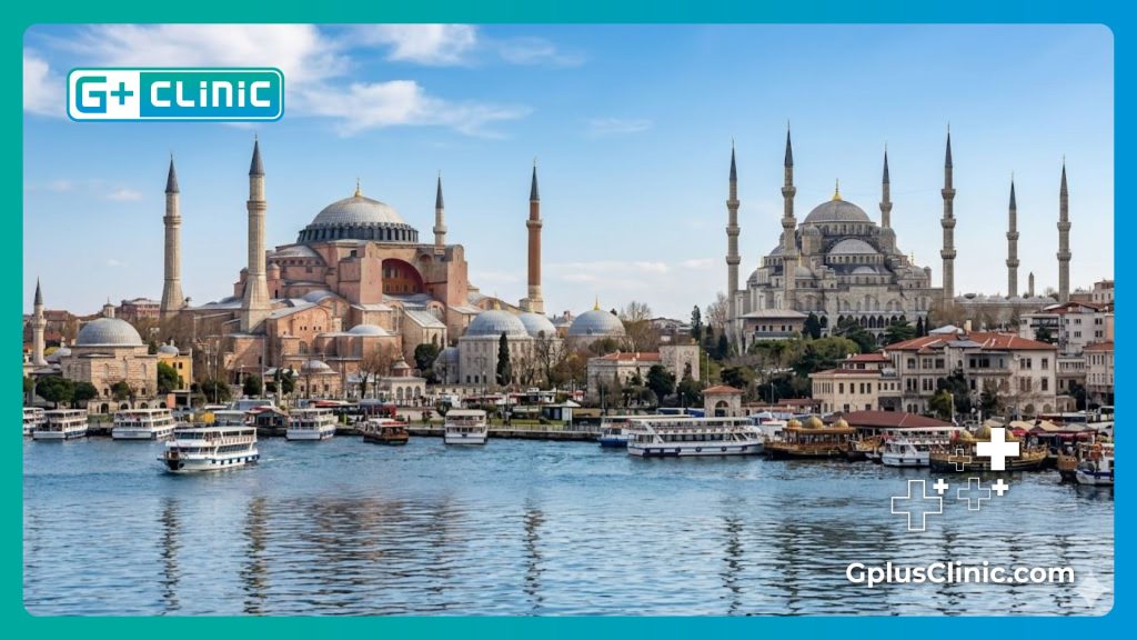 Impresionante vista del horizonte de Estambul para pacientes internacionales