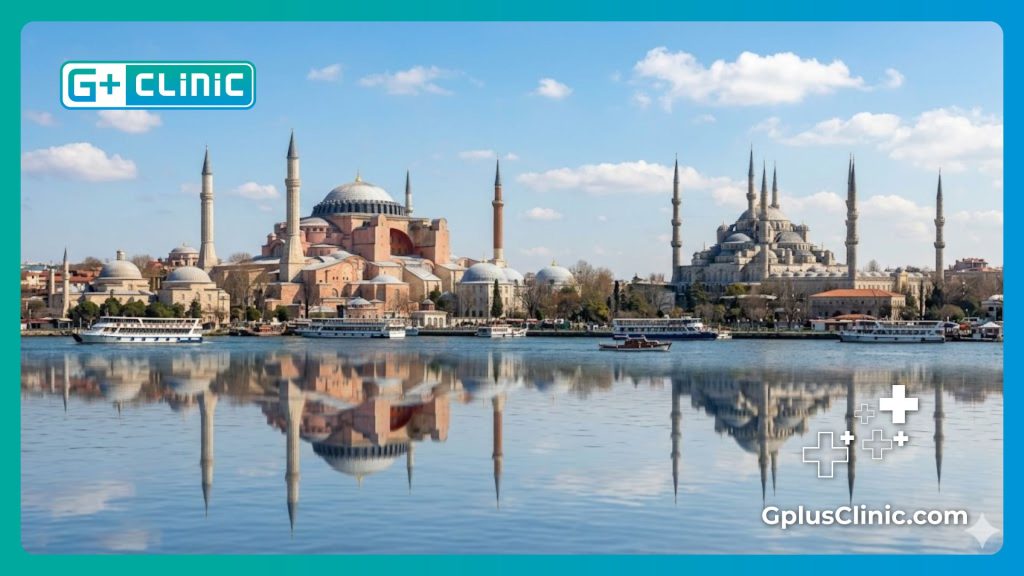 Vista panorámica de Estambul para pacientes internacionales en viaje médico