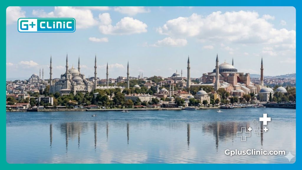 Vue de Sainte-Sophie à Istanbul pour le tourisme médical