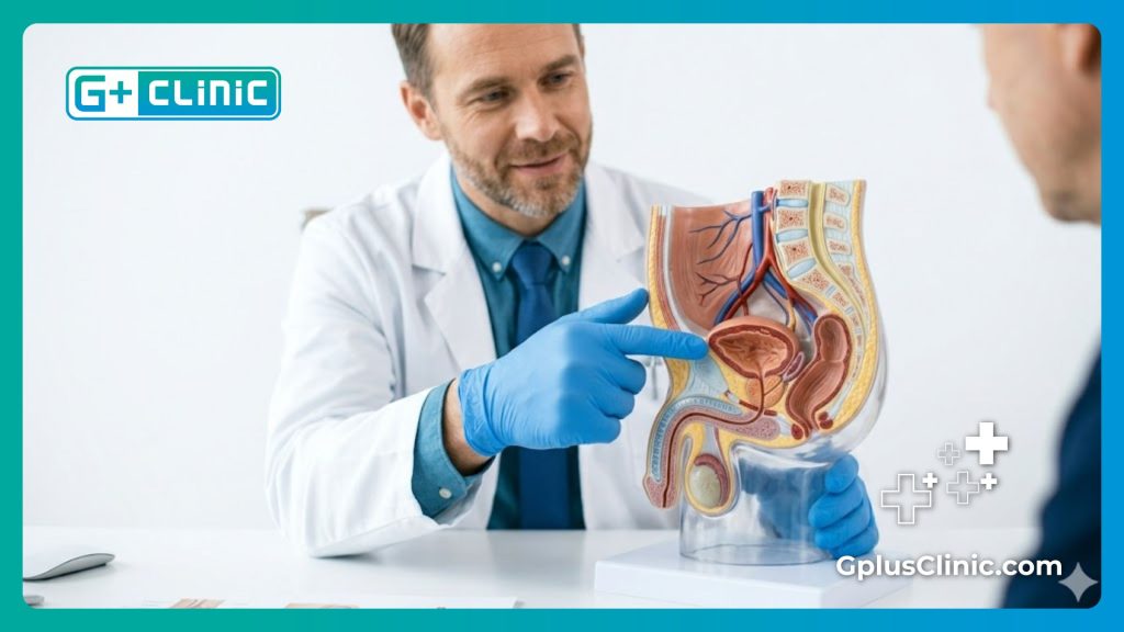 Surgeon demonstrating the safety and precision of the medical procedure