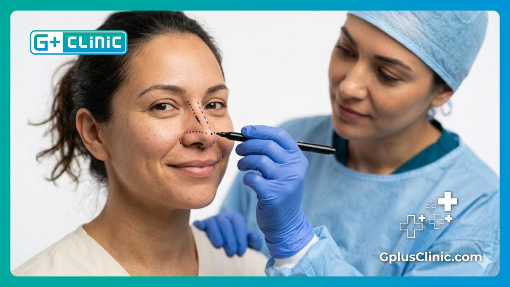 Preparación detallada para el resultado perfecto de la rinoplastia