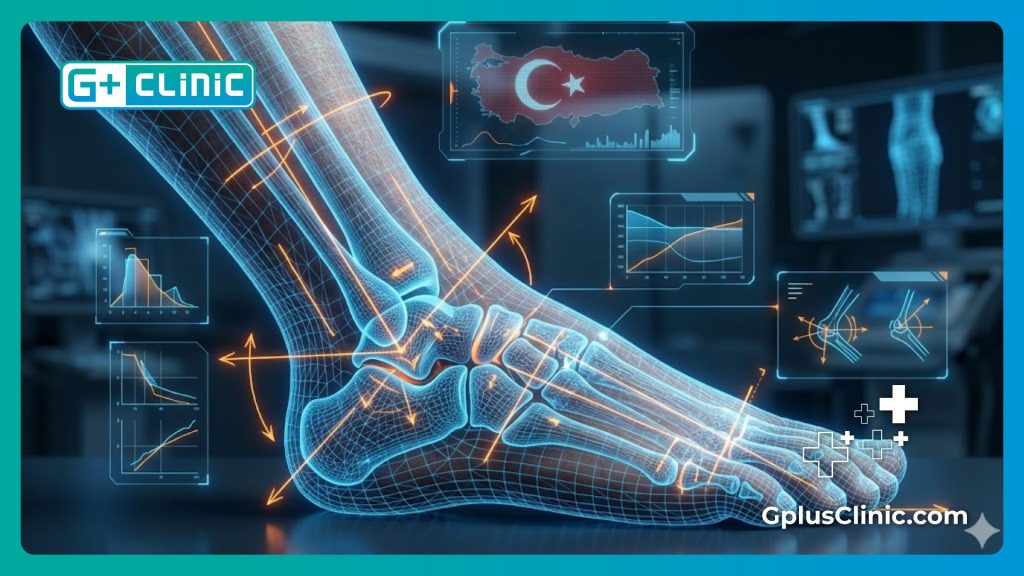 High-tech digital mesh showing perfect anatomical alignment for Casting Under Anesthesia in Turkey.