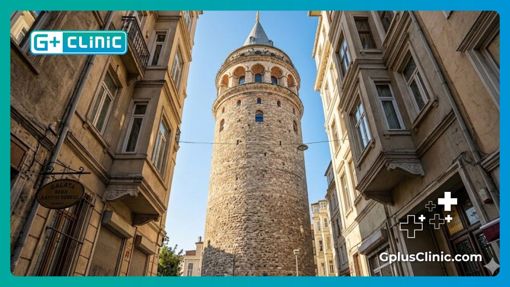 The historic Galata Tower in Istanbul, a top medical tourism destination