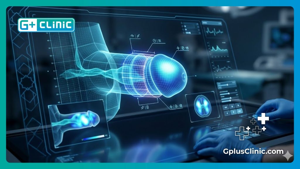 Escaneo digital de alta tecnología enfocado en la anatomía del área de tratamiento.