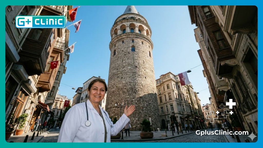 Doctor welcoming patients to Istanbul medical tourism