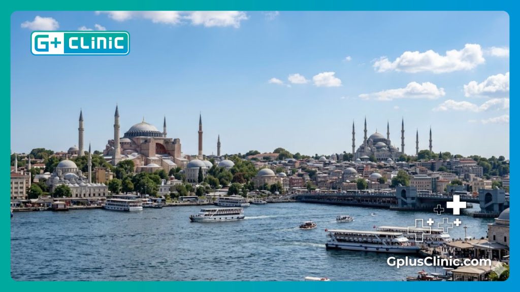 El icónico horizonte de Estambul, el destino perfecto para tu transformación.