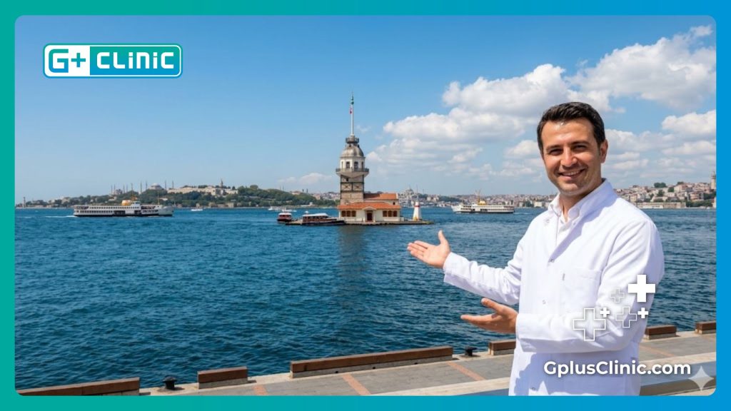Docteur vous accueillant à Istanbul près des monuments historiques