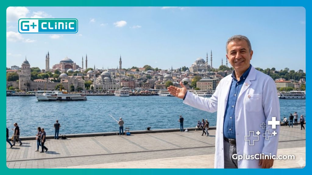 Friendly doctor welcoming the patient to Istanbul for Penile Curvature Correction in Turkey