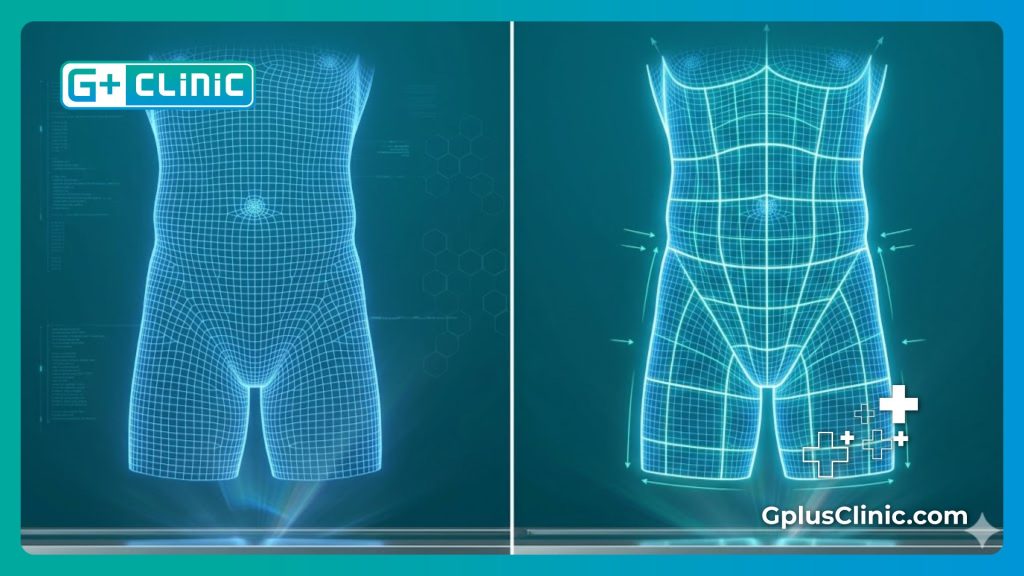 Escaneo digital 3D de alta tecnología de la anatomía