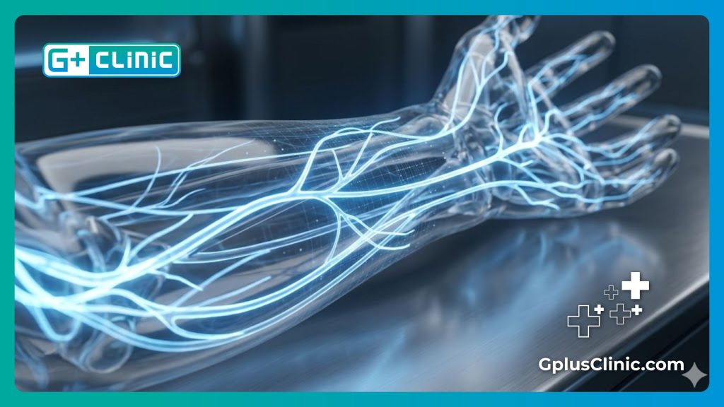 High-tech digital scan of the peripheral nervous system