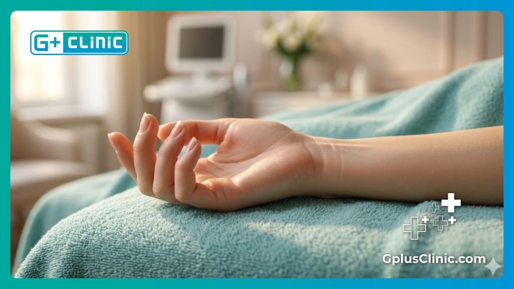 Perfect pain-free result after a successful nerve treatment