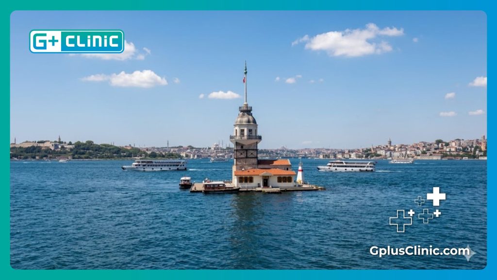 Le détroit du Bosphore à Istanbul, destination idéale pour la chirurgie.