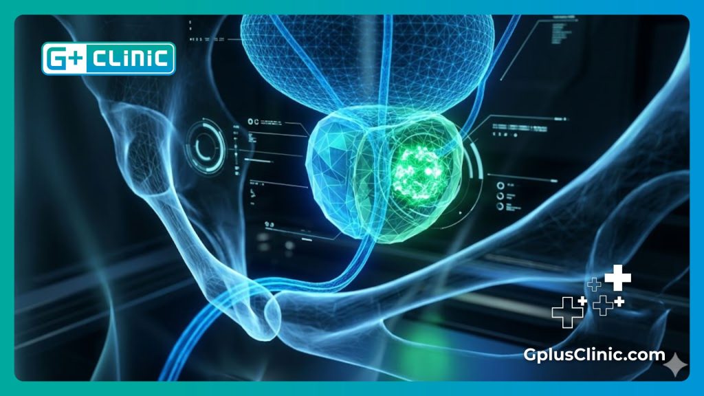Advanced digital mesh scan visualizing the internal treatment area
