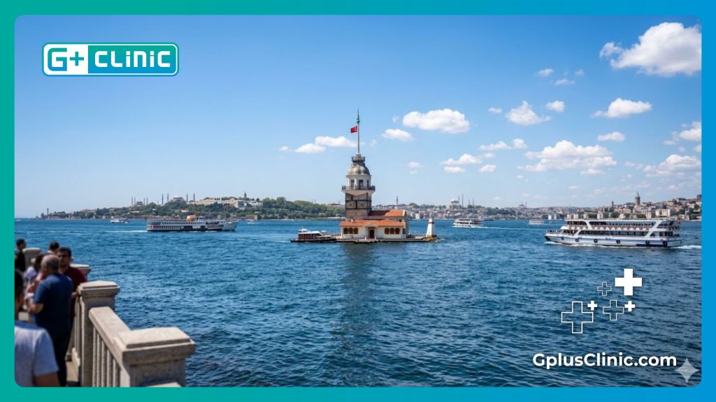 La icónica Torre de la Doncella en Estambul, destino líder en turismo de salud