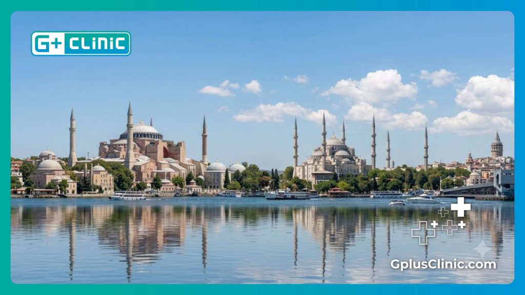 Professional clinic environment welcoming patients to Istanbul